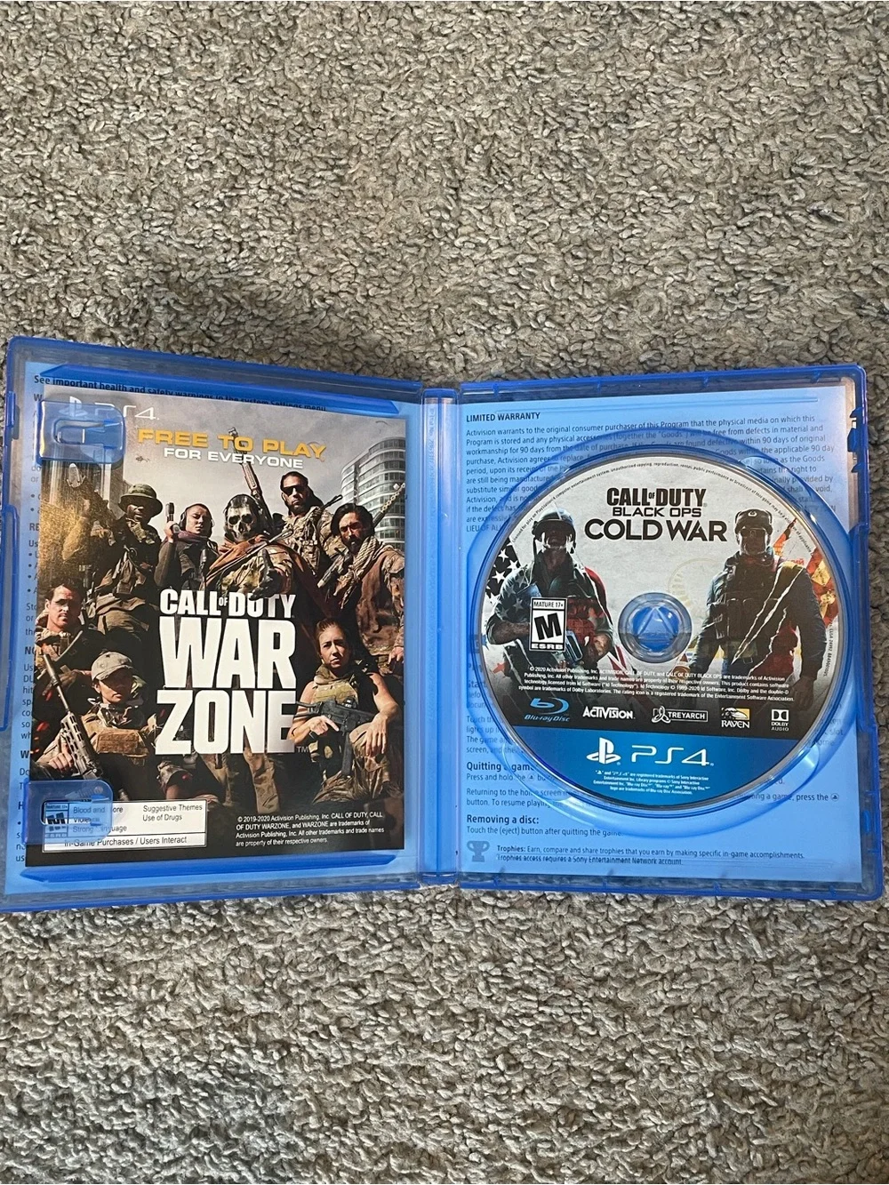 Call of Duty Black Ops Cold War PS4 Video Game
